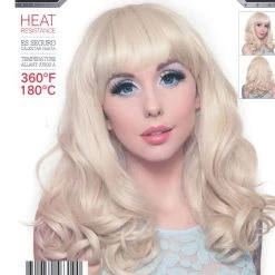 RockStar Pin-up Curly Wig Accessories