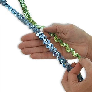 Vendor-unknown 1/2 Flat Sequin Wave Trim (Stretch) 1 Vendor-unknown 1/2 Flat Sequin Wave Trim (Stretch)