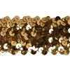 Vendor-unknown 1 1/2 Flat Sequin Trim (Stretch) Newest Products