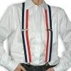 Vendor-unknown Red, White And Blue Suspenders