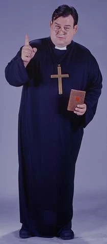 Fun World Plus Size Priest Costume 1 Fun World Plus Size Priest Costume