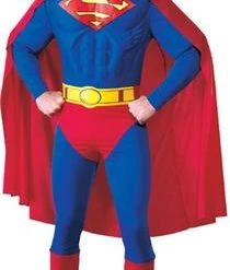 Rubies Deluxe Muscle Chest Adult Superman