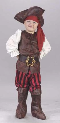 Fun World Toddler High Seas Pirate Boy Costume 1 Fun World Toddler High Seas Pirate Boy Costume