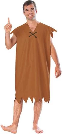 Rubies Barney Rubble Adult Costume 1 Rubies Barney Rubble Adult Costume