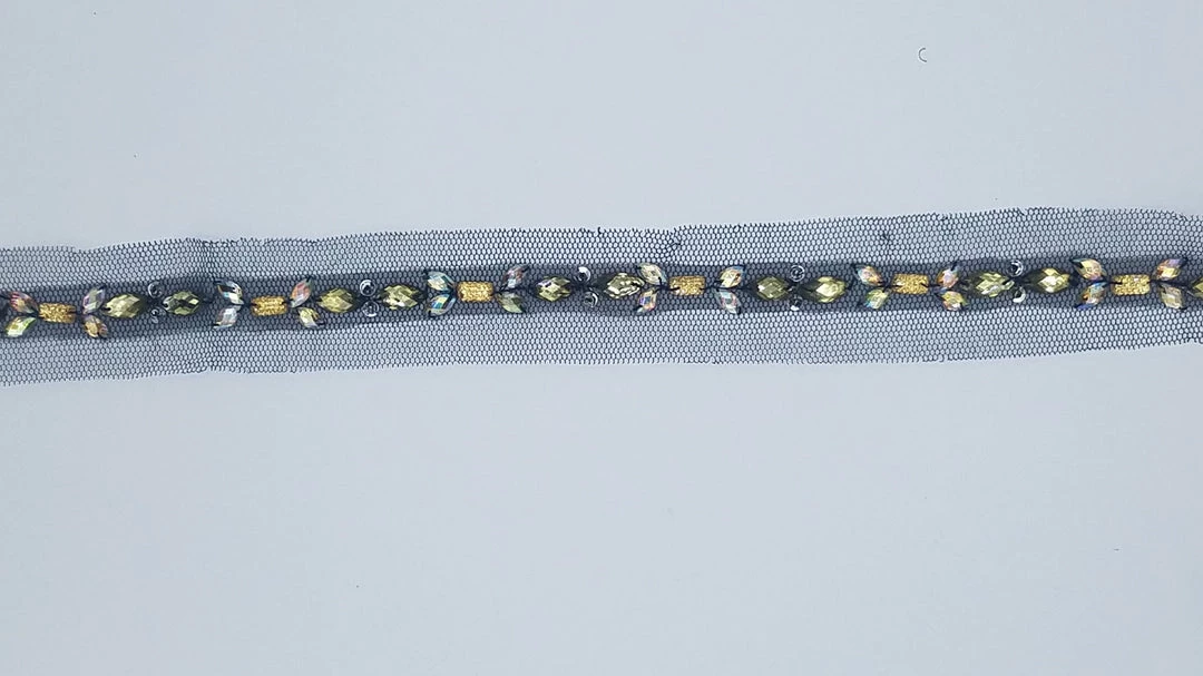 Theatre House Beaded Gem And Diamond Trim 1 Theatre House Beaded Gem And Diamond Trim