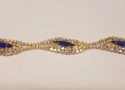 Fine Fabric Sales Marquis Cut Gem And Rhinestone Trim Newest Products