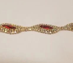 Fine Fabric Sales Marquis Cut Gem And Rhinestone Trim Newest Products