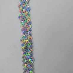 Sequins International 3/4 Flat Laser Sequin Trim (Stretch)