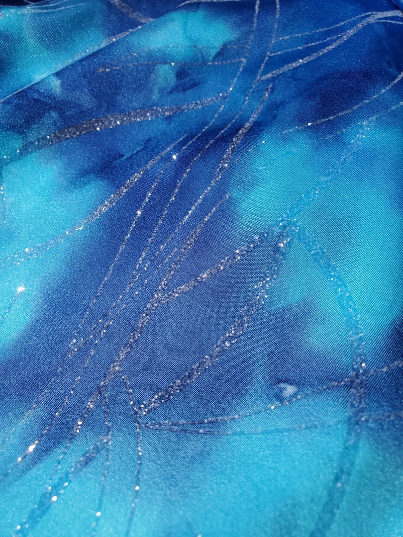 Theatre House Nylon Spandex Tie Dye Design With Clear Glitters Newest Products 2 Theatre House Nylon Spandex Tie Dye Design With Clear Glitters Newest Products