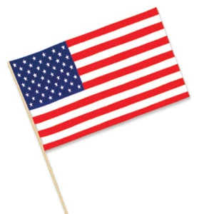 Vendor-unknown Patriotic American Flag (12x18) Rayon 1 Vendor-unknown Patriotic American Flag (12x18) Rayon