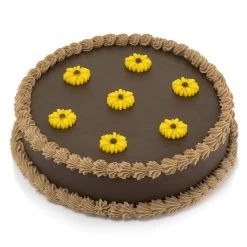 Vendor-unknown Chocolate Flower Cake