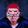 Be Something Studios Sacked Football Player Mask - Red
