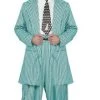Pony Express Turquoise Zoot Suit Adult Costume Newest Products