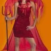 Disguise Red Vinyl Winged Devil Cape Newest Products