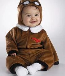 Disguise Newest Products Deluxe Fuzzy Red Baron Walker