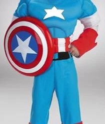 Disguise Captain America Muscle Child Costume Newest Products