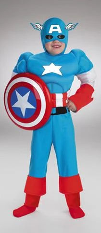 Disguise Captain America Muscle Child Costume Newest Products 1 Disguise Captain America Muscle Child Costume Newest Products
