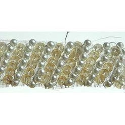 Vendor-unknown White Beads Tiny Sequins