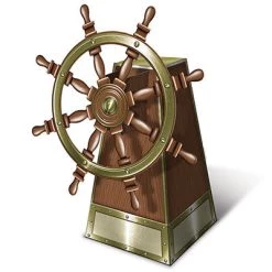 Theatre House 3-D Jointed Ship's Helm Newest Products
