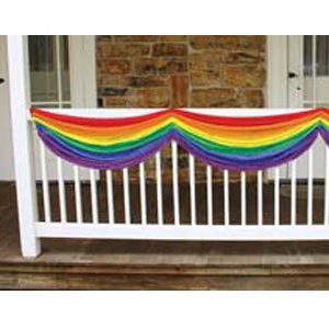 Vendor-unknown Rainbow Fabric Bunting Balloons & Flags 1 Vendor-unknown Rainbow Fabric Bunting Balloons & Flags