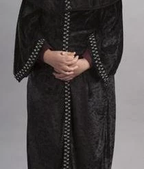 Fun World Goth Priest Child Costume