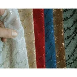 Vendor-unknown Power Mesh W/Glitter Stretch