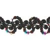 Vendor-unknown Newest Products Multi Sequin Black Braid