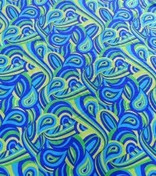 Triple Textile Nylon Spandex Geometric Design Newest Products