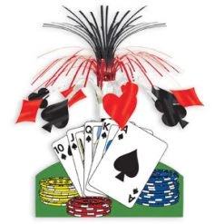 Vendor-unknown Decorations & Gifts Playing Card Centerpiece