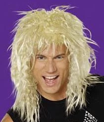 Paper Magic Group Unisex Rock Star Wig - Blonde