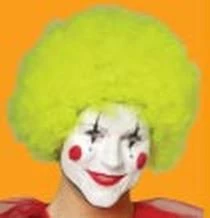 Paper Magic Group Solid Color Curly Clown Wig - Yellow Newest Products