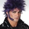 Paper Magic Group Newest Products Purple/Black Chops Wig W/Sideburns