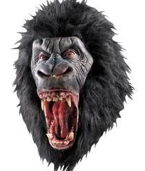 Mask Illusions Overbite Deluxe Gorilla/Ape Mask