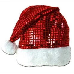 Vendor-unknown Newest Products Sequin Santa Hat