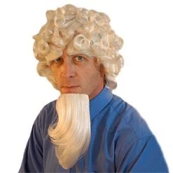 Vendor-unknown Uncle Sam Wig Set Patriotic