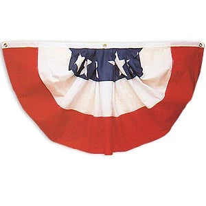 Vendor-unknown Patriotic Flag Drape 3' X 6' Cotton 1 Vendor-unknown Patriotic Flag Drape 3' X 6' Cotton