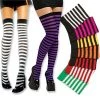 Vendor-unknown Striped Thigh Highs