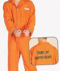 RC Costumes Dept. Of Corrections Costume