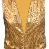 Theatre House Gold Or Silver Sequin Vest - Adult & Child Sizes Accessories