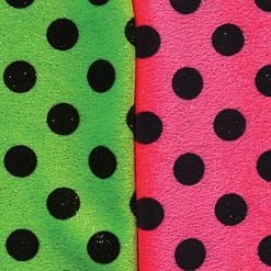 Vendor-unknown Newest Products Black Dot Glitter Velvet