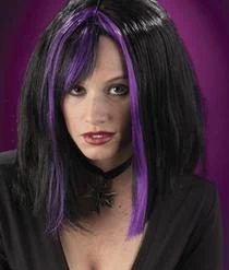 Fun World Goth Wig - Purple Newest Products