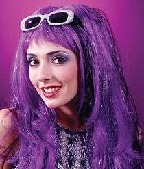 Fun World Starlet Wig - Purple