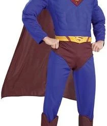 Rubies Deluxe Muscle Chest Adult Superman