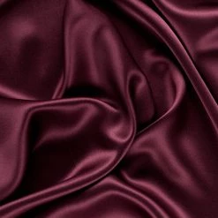 Theatre House Burgundy Charmeuse Fabric Newest Products