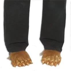 Vendor-unknown Hairy Wolf Feet Slippers Newest Products