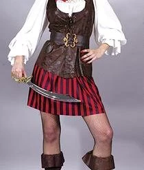 Fun World Adult High Seas Buccaneer Female Pirate