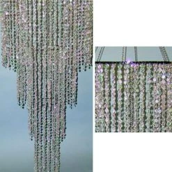 Vendor-unknown Decorations & Gifts Straight Drop Bead Chandelier