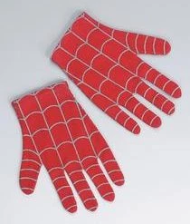 Disguise Red Spiderman Gloves Adult