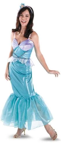 Disguise Ariel Deluxe Adult Costume 1 Disguise Ariel Deluxe Adult Costume