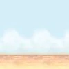 Beistle Company Desert Sky And Sand Backdrop